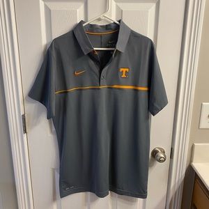 Nike Dri-Fit polo golf shirt. Size L